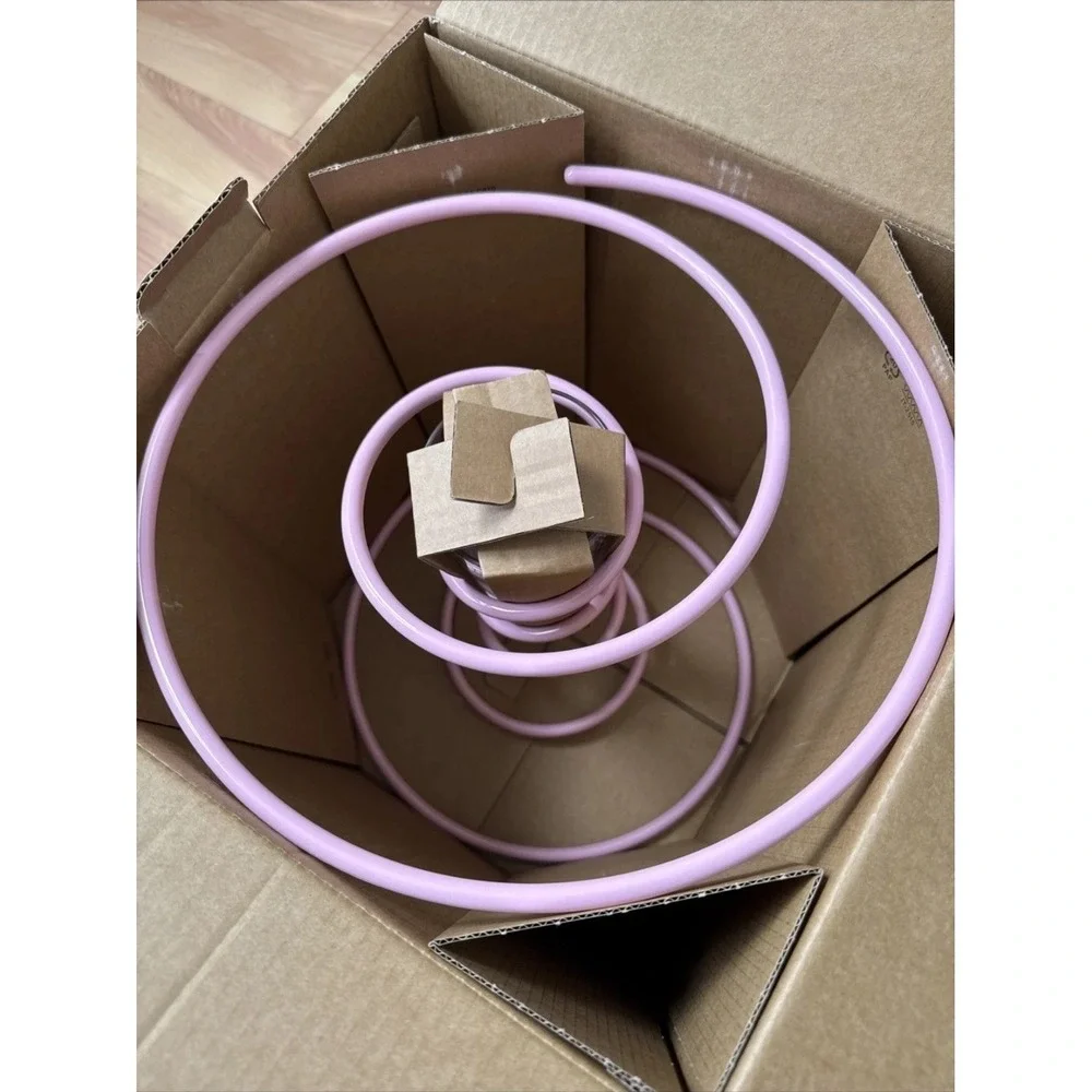 Gustaf Westman X Ikea Vinterfint Vase Pink Spiral 12 ¼